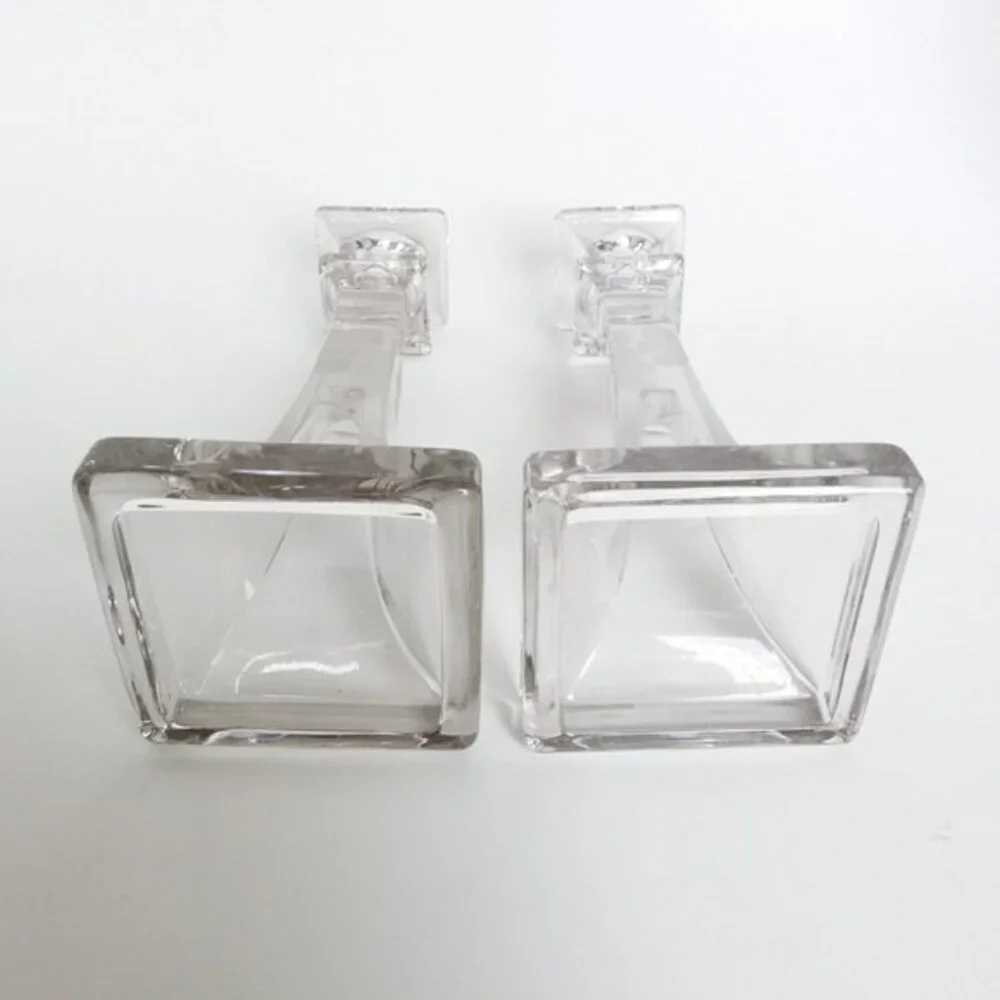 Unbranded glass candle
